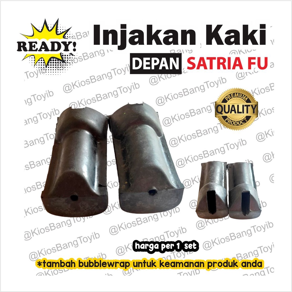 Karet Footstep Barstep DEPAN / Pijakan Kaki Depan SATRIA FU (yusho)