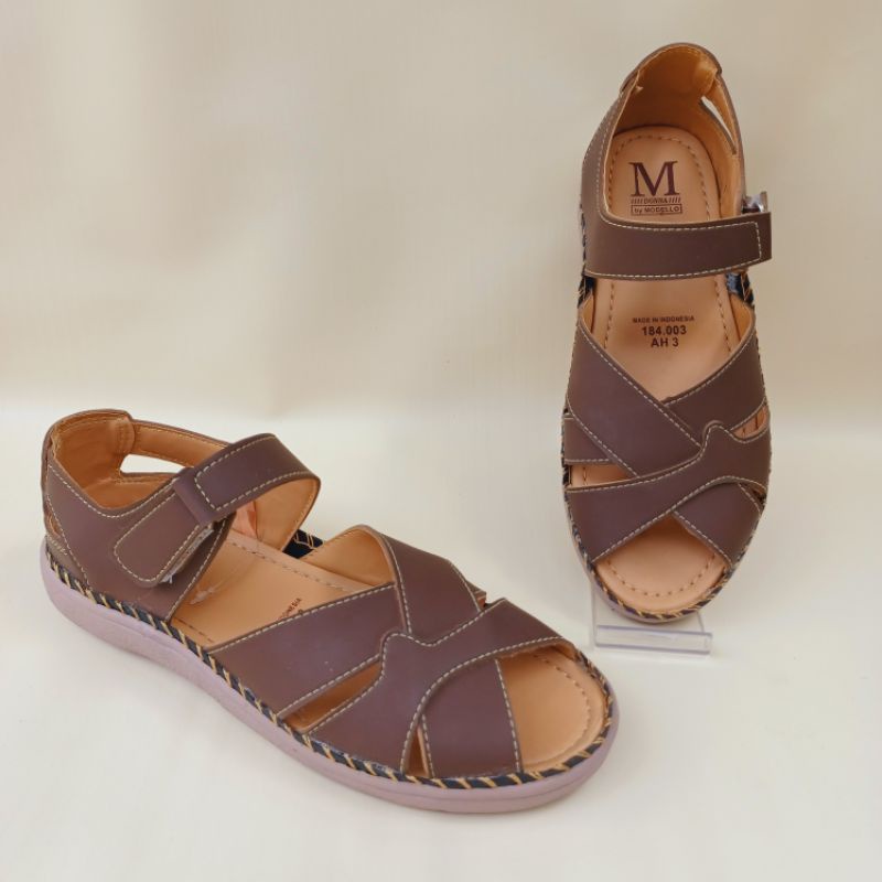 sepatu sandal flat kualitas premium murah terbaru. Modello