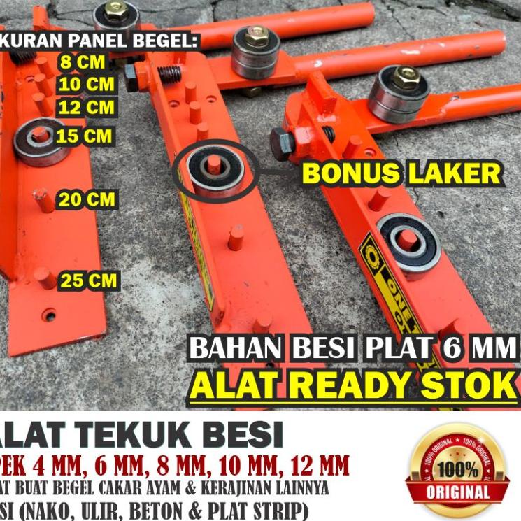 Jual Recomended Terbaru Alat Tekuk Besi Beton Penekuk Besi Begel Cakar Ayam Mm