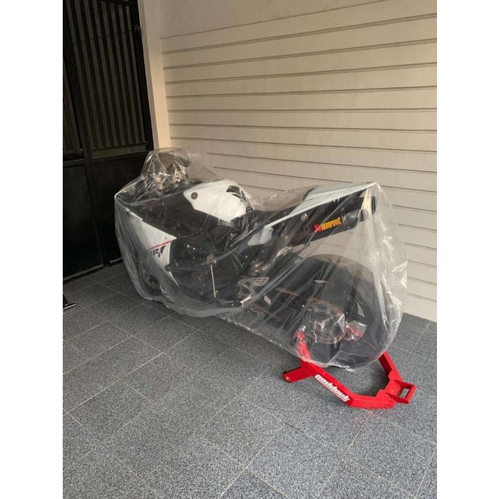 COVER MOTOR TRANSPARAN-SARUNG MOTOR-COVER PLASTIK /NMAX/PCX/HARLEY