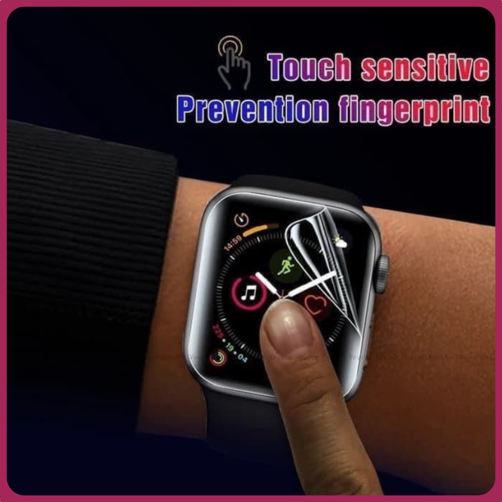 Hydrogel anti gores for iwatch 38mm 40mm 42mm 44mm 41mm 45mm 49mm tempered glass series 1 2 3 4 5 6 7 8 9 ULTRA SE screen guard