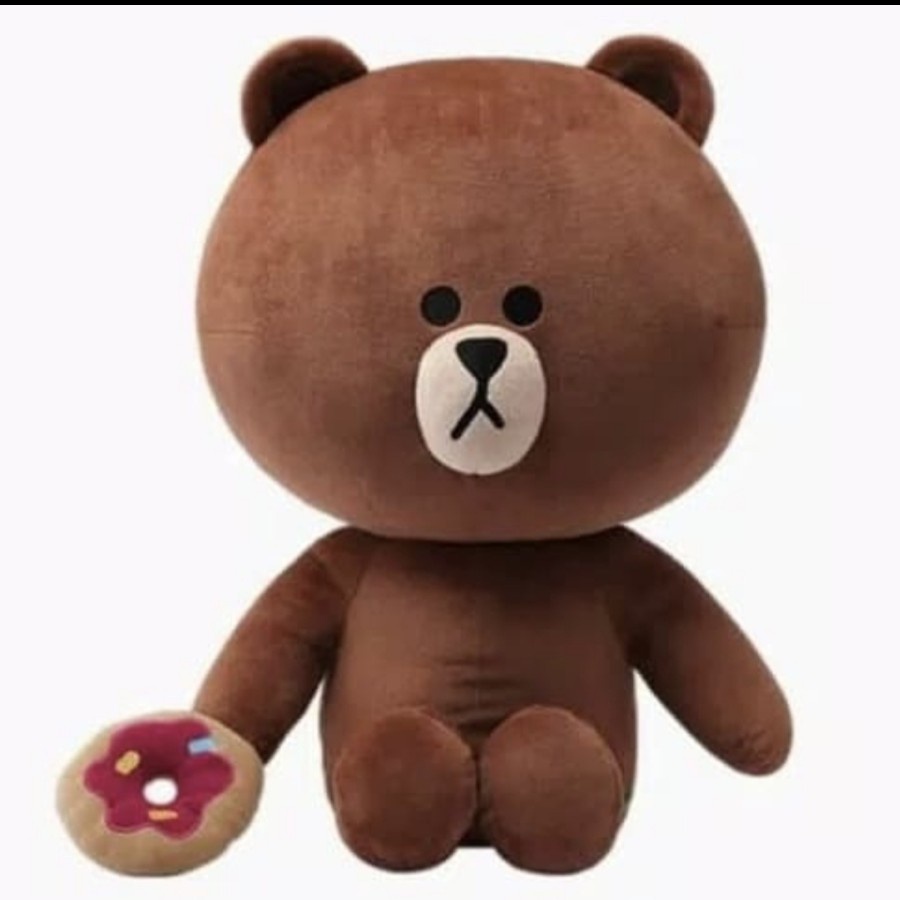 Boneka Line Big Brown Plush Doll Original 70cm