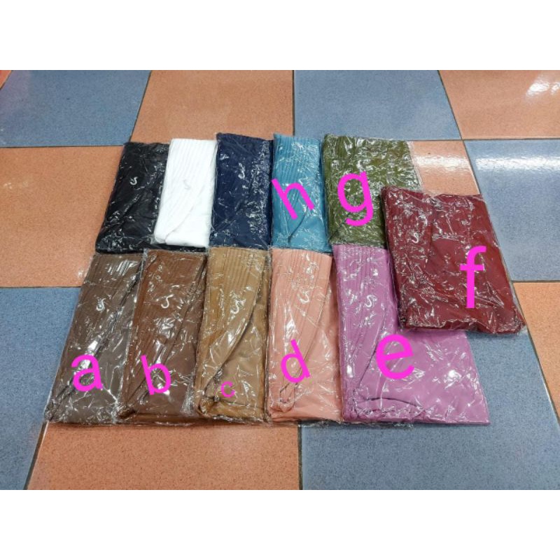 jilbab sport / jilbab bergo ukuran S,M,L // Jersey Sport S,M,L