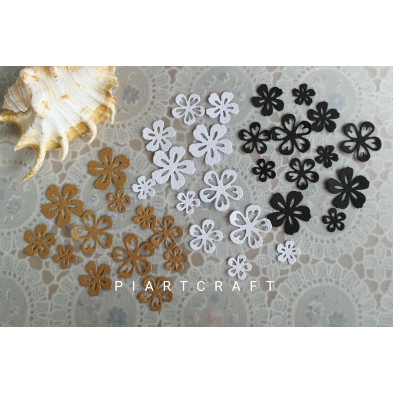 

Flower (6) - isi 3 set (36 pcs)- Dies cut / cut dies DIY scrapbook / vintage journal / album