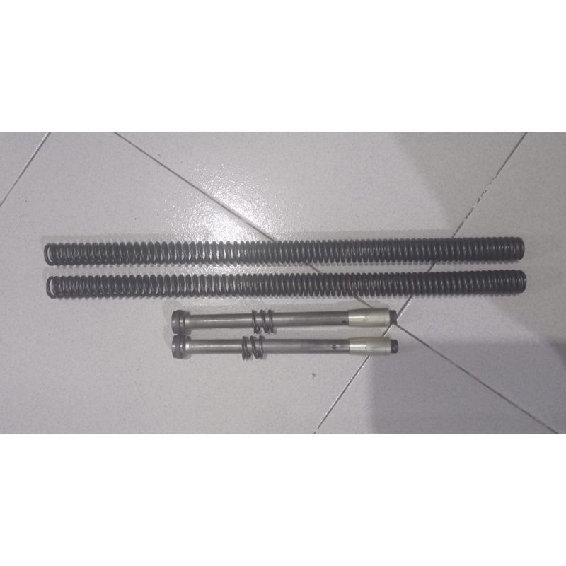 pir per set sulingan shock depan megapro dan tiger revo ori copotan motor