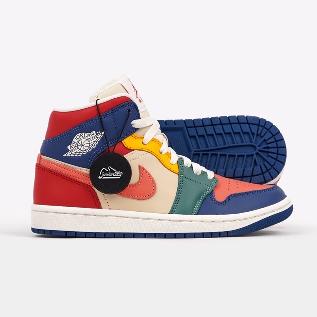 Air Jordan 1 Mid SE Multicolor 2022 Womens