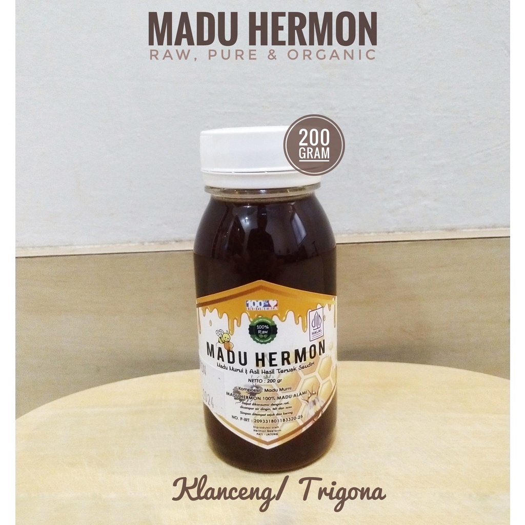 

Madu Hermon - Madu Klanceng 200 gr (Sertifikat PIRT)