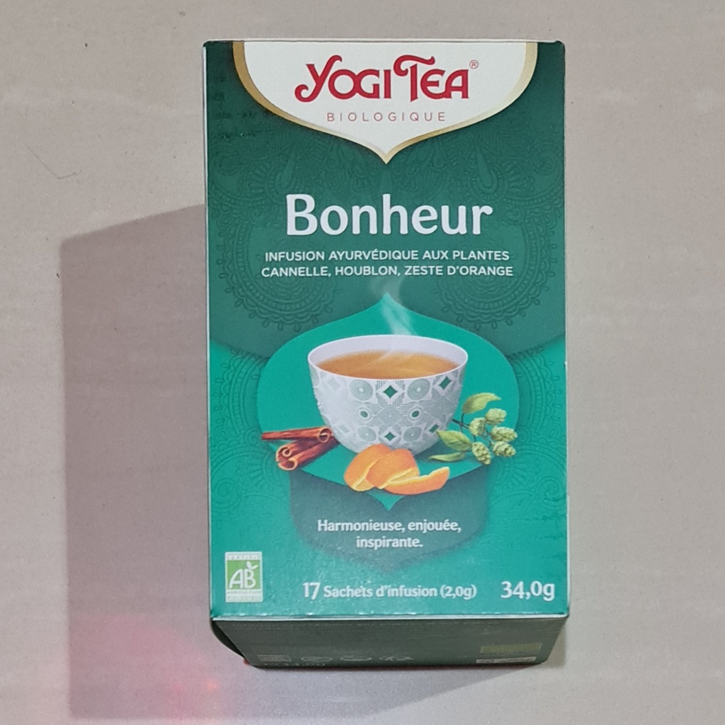 Yogi Tea Organic Bonheur / Bright Mood 17 x 2 Gram