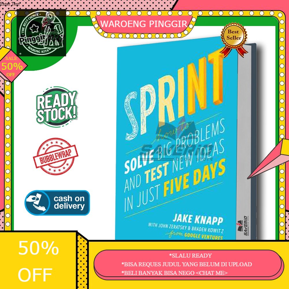 Buku Sprint: How to Solve Big Problem by Jake Knapp