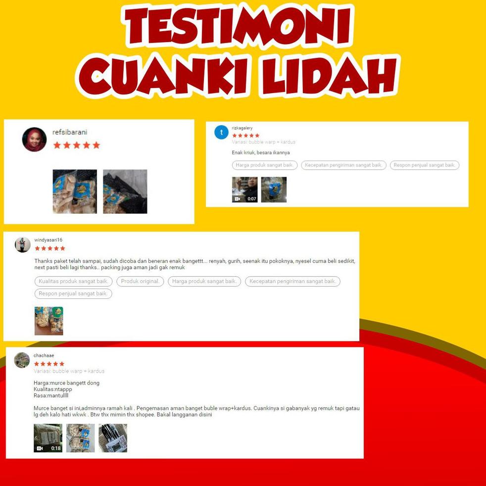 

㊪ CUANKI LIDAH 100Biji TERMURAH TOPING SEBLAK BOCI CUANKI KERING KHAS GARUT ISI SEBLAK INSTAN ☈