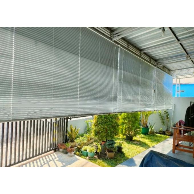 Promo tirai krey gorden alumunium indoor outdoor horizontal best seller
