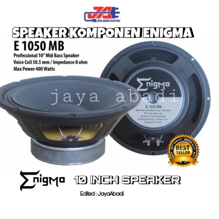 ✹ SPEAKER KOMPONEN 10 INCH ENIGMA E 1050 MB ✮