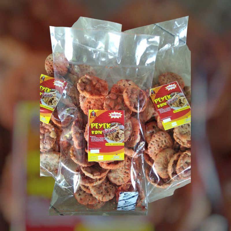 

PEYEK KOIN BALADO XTRA PEDAS 250 GR