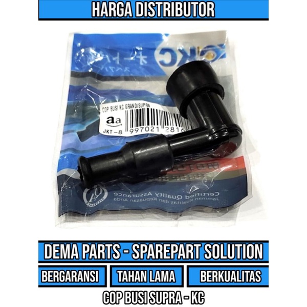 CANGKONG COP KOP TUTUP BUSI SUPRA X  FIT NEW GRAND WIN VEGA R ZR JUPITER Z SMASH TITAN FORCE 1 FIZR 