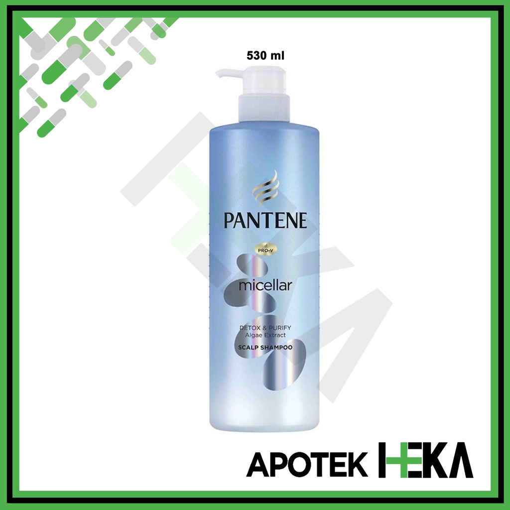 Pantene Shampoo Micellar Water Detox &amp; Purify - D&amp;P (SEMARANG)