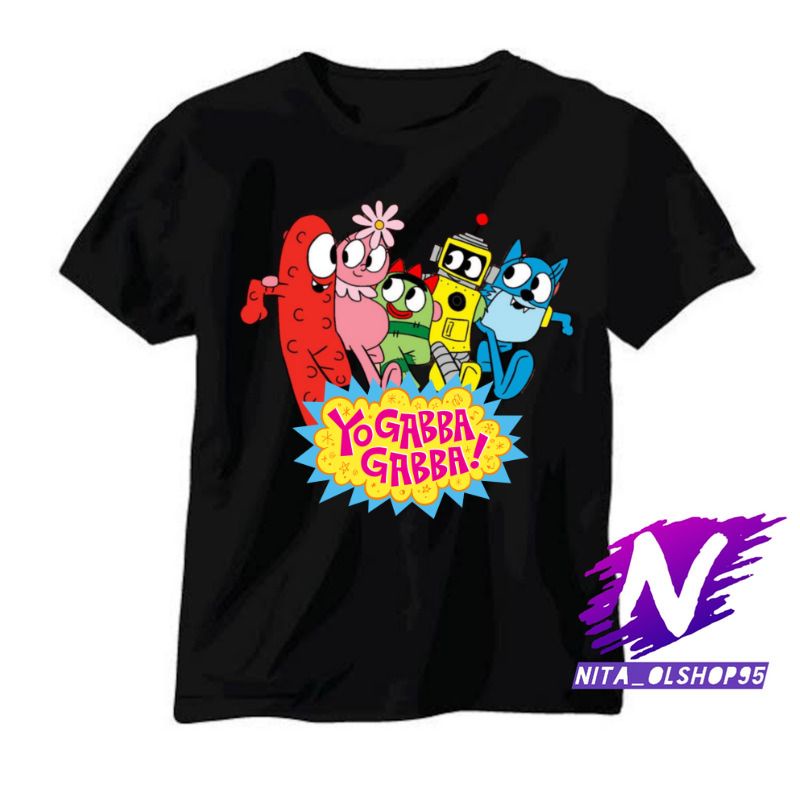 baju anak kaos anak yo gabba gabba