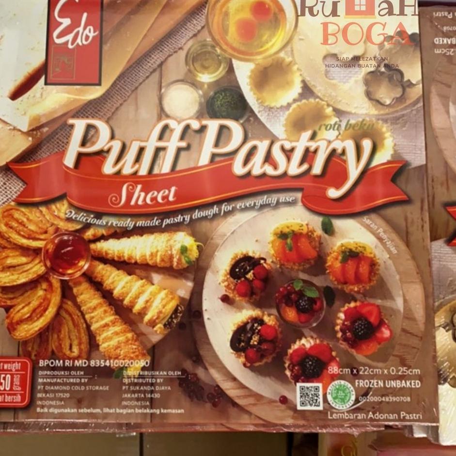 

BEST RATING EDO Puff Pastry EDO Sheet Zuppa Soup Instan 750gr € 866