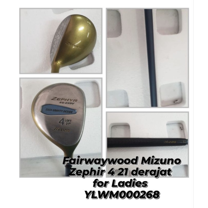 Stik golf Fairwaywood Mizuno Zephir  4 21 Atau Stik golf driver Morriso 11 derajat shaft ladies Beka