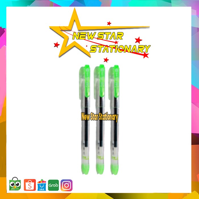 

Pulpen My Gel Yellow Green