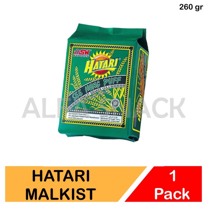 

Biskuit Malkist Crackers Hatari See Hong Puff 260 gram