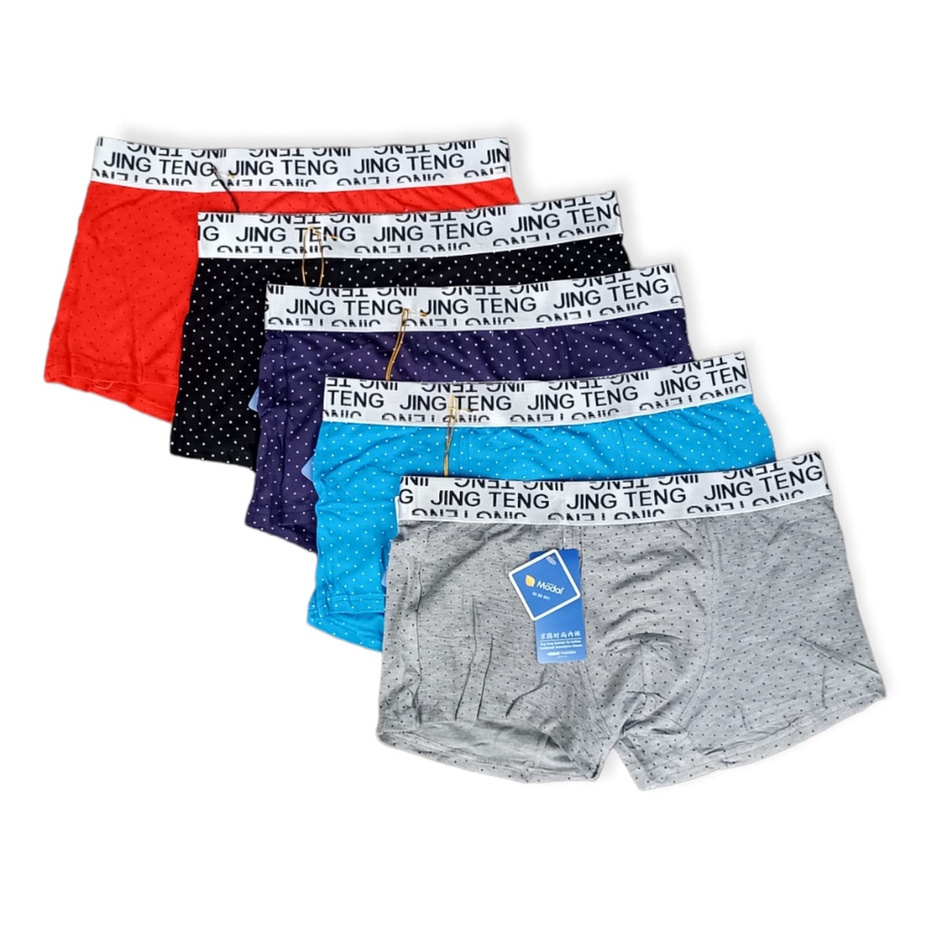 CELANA DALAM PRIA BOXER / CD BOXER COWOK 607 SUPER LEMBUT BAHAN SOFT IMPORT HARGA 3 PCS