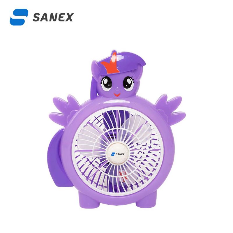 SANEX Box Fan / Kipas Kotak KK-809UC Karakter Unicorn 8 Inch&quot;