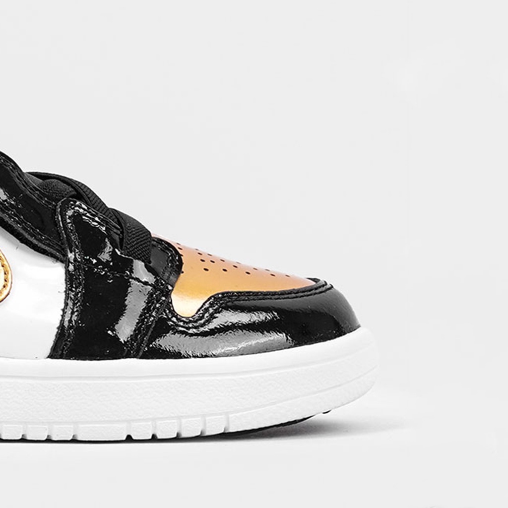 &quot; Baby &amp; Kids &quot; Jordan 1 Low SE Gold Toe TD / PS