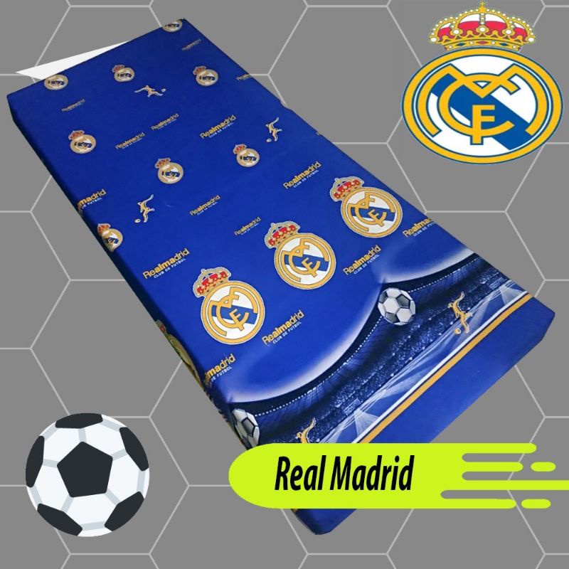 SPREI KATUN KARET PREMIUM UKURAN 90 100 120 SMALL SINGLE SAJA SET MOTIF STADION STADIUM SEPAK BOLA S