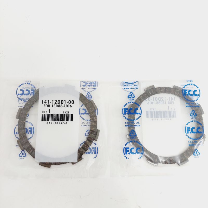 kampas kopling FCC japan satria hiu