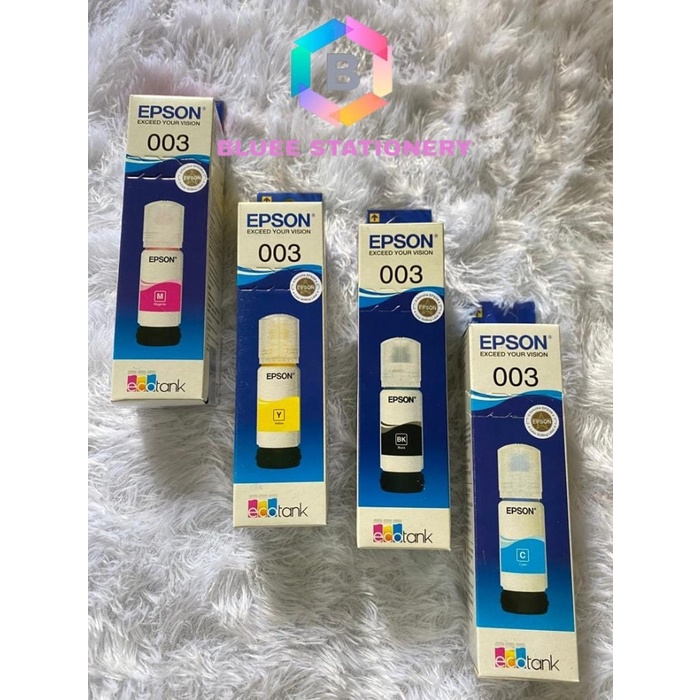 

Tinta Paket 1 Set Tinta Epson 003 Original For L3110/L3150/L1110/L3116/L5190