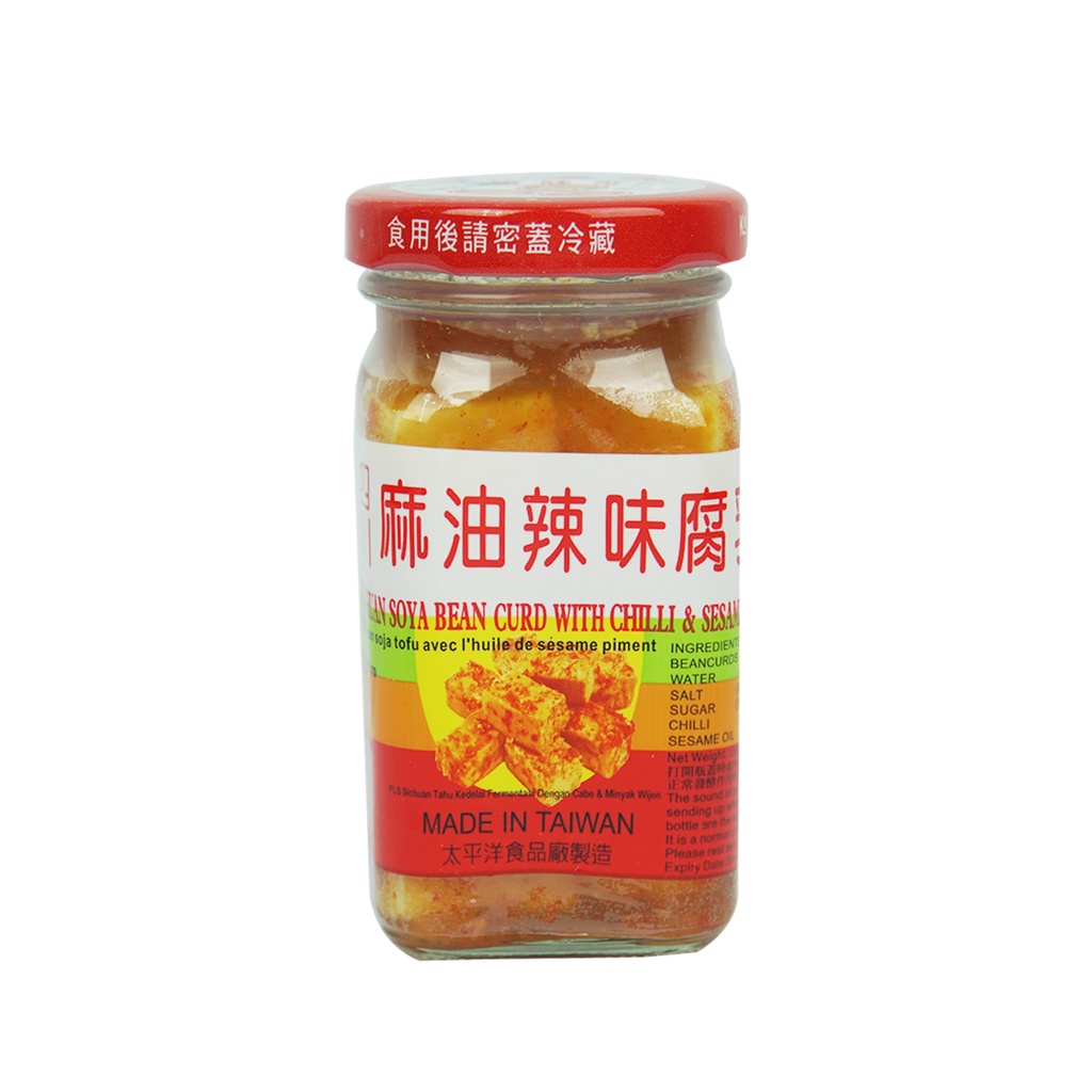 Fls Sichuan Soya Bean Curd With Chili & Sesame Oil 130 gr