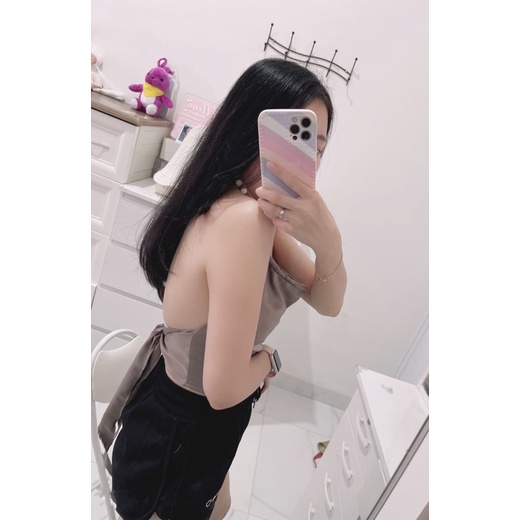 Tanktop satin sexy | tanktop crop satin sexy | tanktop fashion wanita | korean tanktop | summer tanktop | aquarius boutiue89