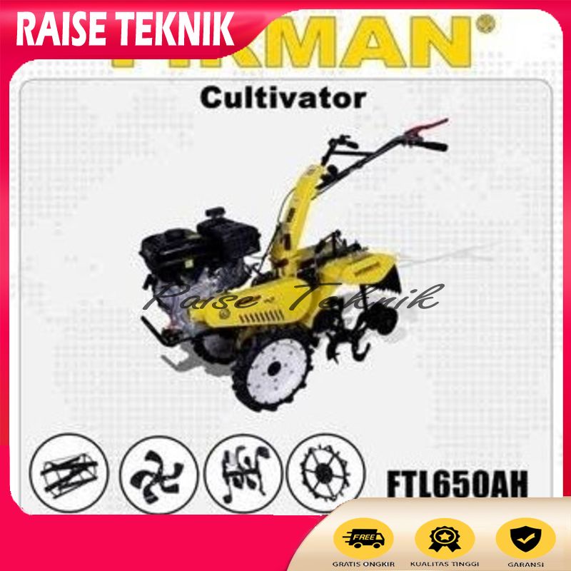 MESIN CULTIVATOR FIRMAN FTL 650AH PARIT BEDENGAN FTL 650 AH TILLER