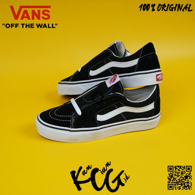 Vans Sk8 Low Black White 100% Original Bnib