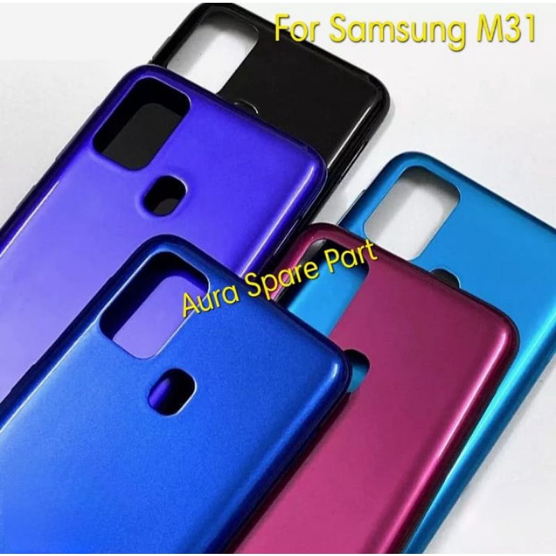 BACK COVER SAMSUNG M31 / BACKDOOR SAMSUNG M31 / TUTUP BELAKANG SAMSUNG M31
