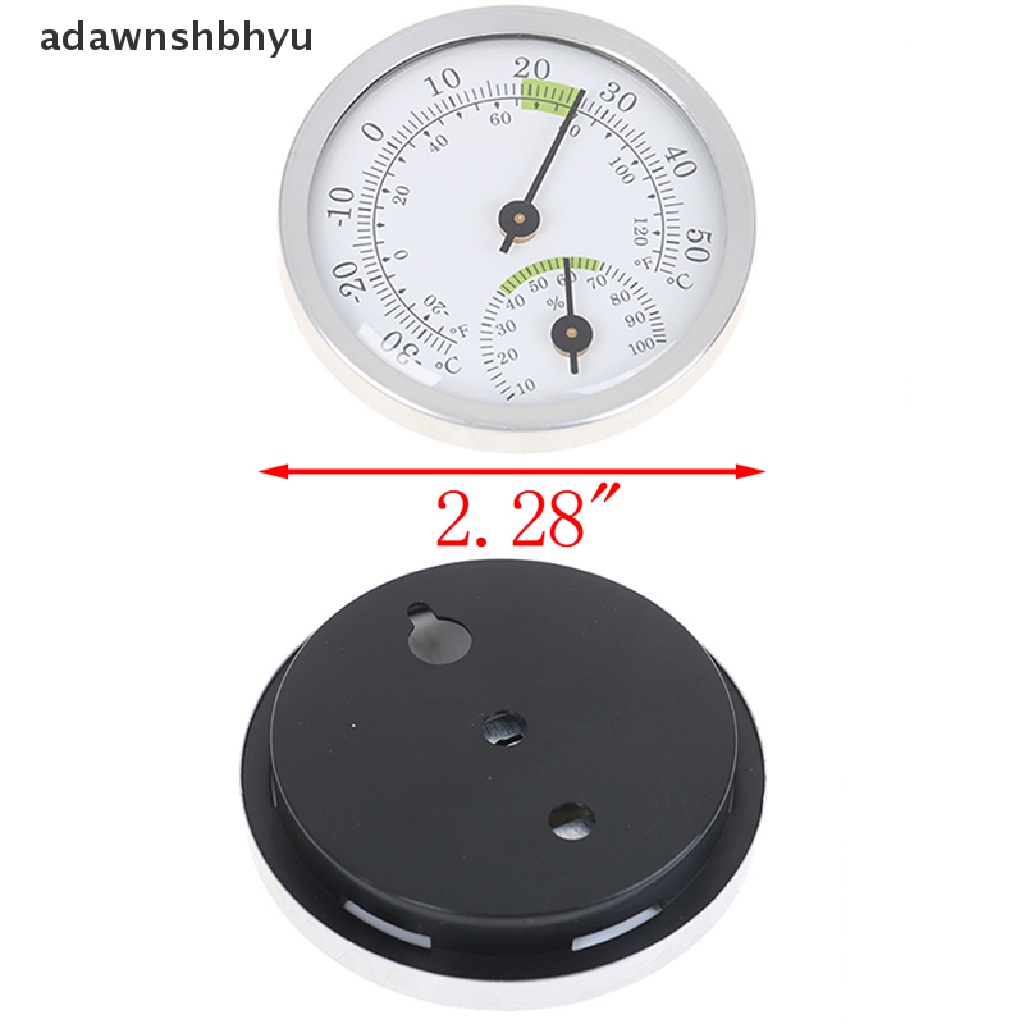 Adawnshbhyu Termometer &amp; Hygrometer Ana Rumah Tangga Yang Dipasang Di Dinding Untuk Ruang Sauna Household ID