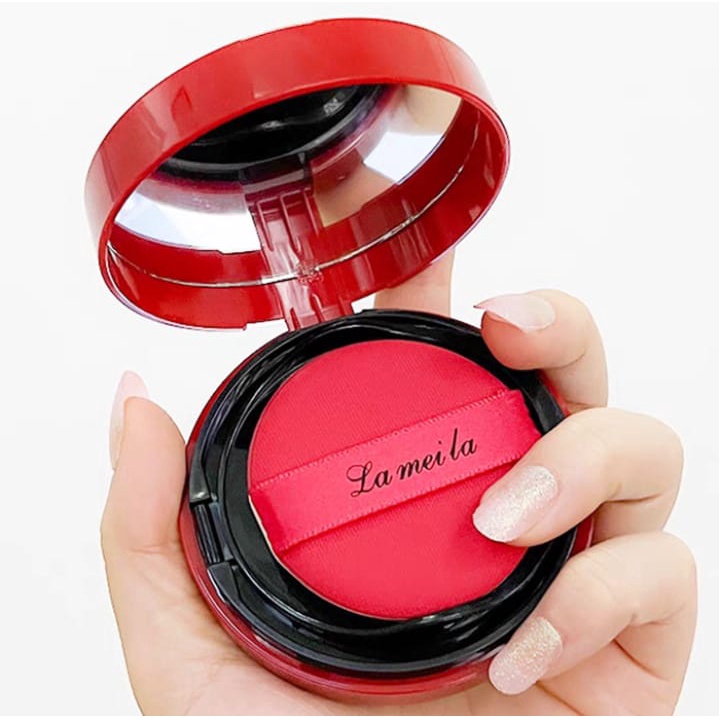 Lameila BB Cushion Cream Cerah &amp; Glowing By Aurora 5115