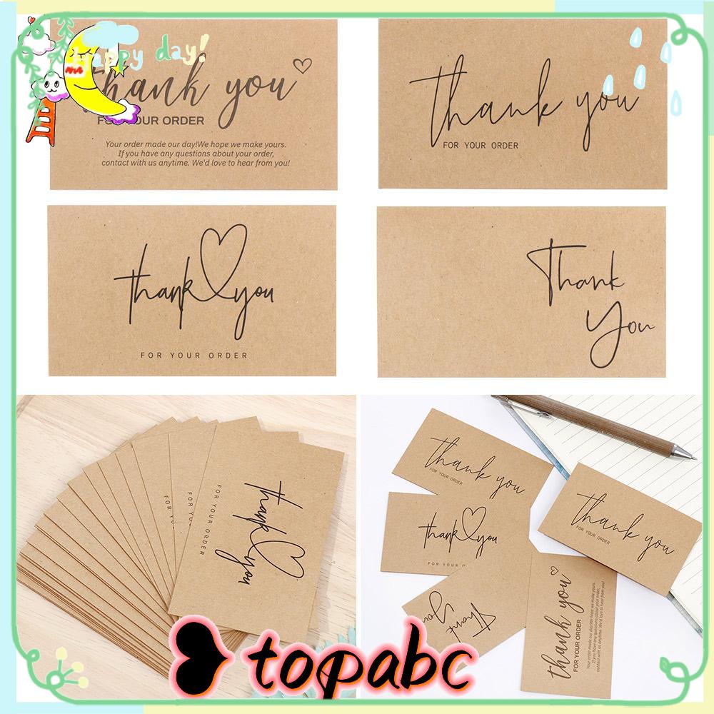 Top 30PCS Kraft Paper Card Gift Online Ecer Cardstock Express Kagumi