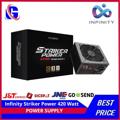 Power Supply Infinity Striker Power 420 Watt 420W 80 Plus Bronze