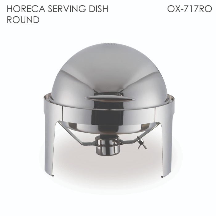 Oxone Round Roll Top Chafer Horeca Series Ox-717Ro #Original