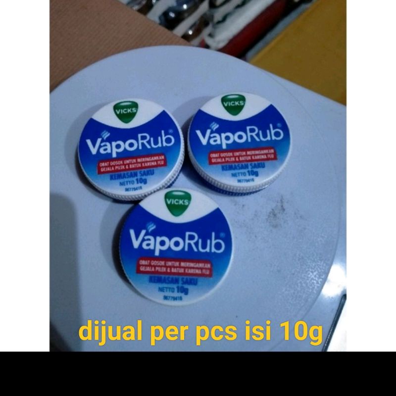 vicks vapoRub 10gr,per pcs.