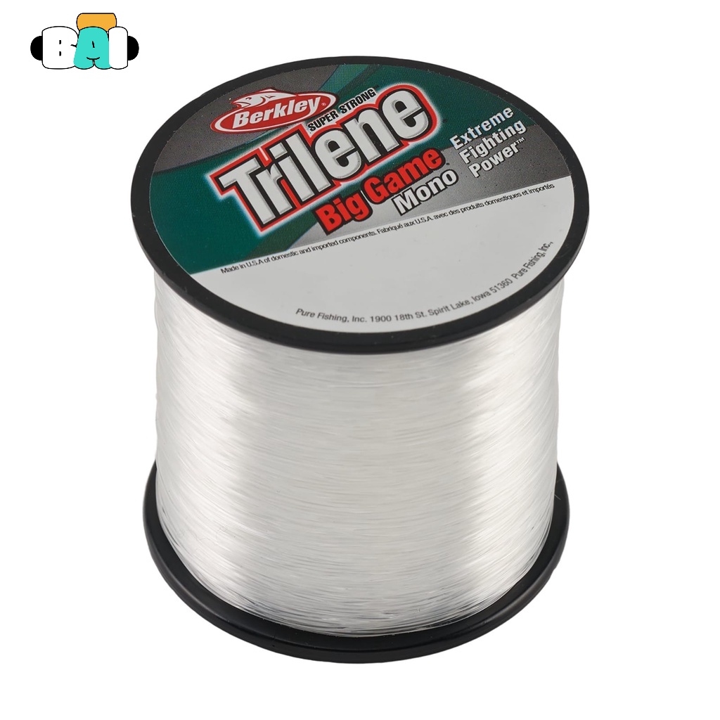 BERKLEY TRILINE BIG GAME MONOFILAMENT Clear