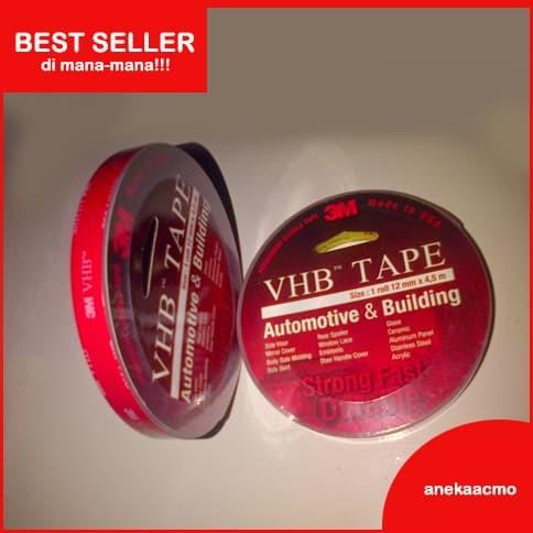 

[BISA COD] Double Tape 3M / Lem Perekat 3M Original / Asli 4,5 Meter