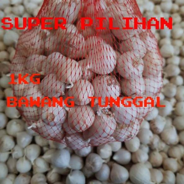 

12.12 Flash Sale Bawang lanang putih tunggal / bawang putih lanang tunggal 1000gr !!