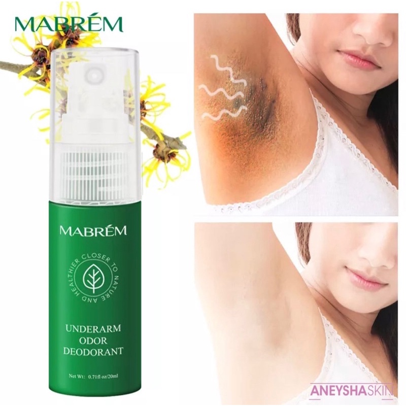 MABREM UNDERARM ODOUR DEODORANT / PARFUM SEMPROT PENGHILANG BAU KETIAK