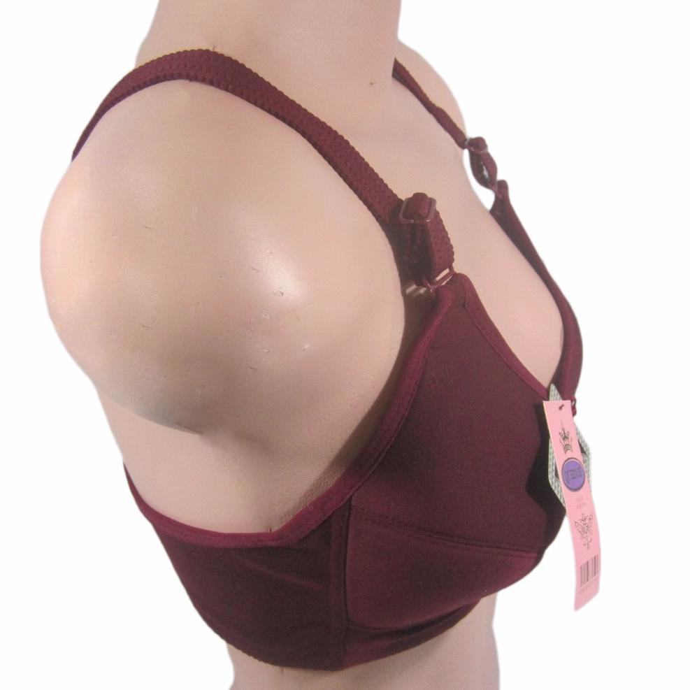 (Code(X45J)➸) Big Size Bra BH Beha Wanita Tanpa Kawat Ukuran Besar Queenie Jumbo Big Size uk. 40 42 