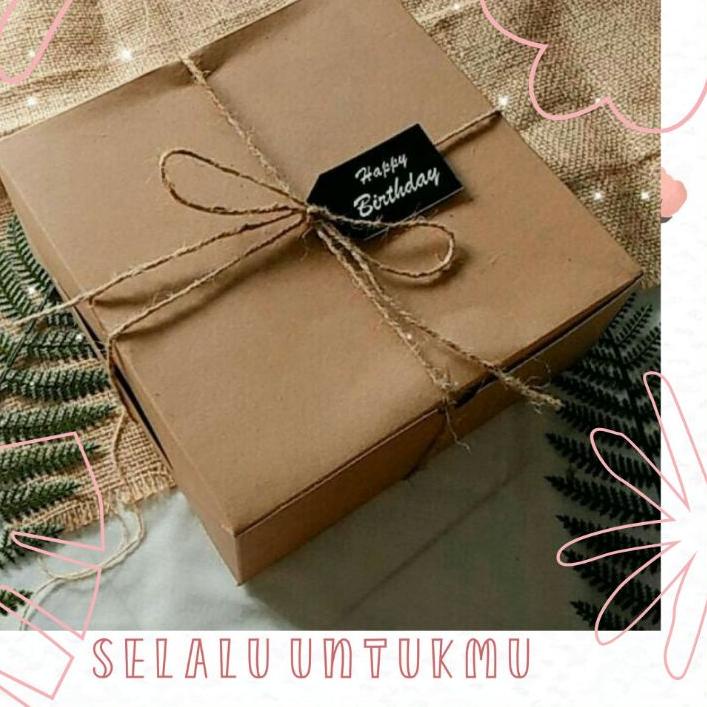 

ぼ (MIN ORDER 2 BOX) 22X22X10 KOTAK KADO / BOX KADO / BOX BAJU / BOX MAKANAN / HAMPERS / BOX HAMPERS ❣