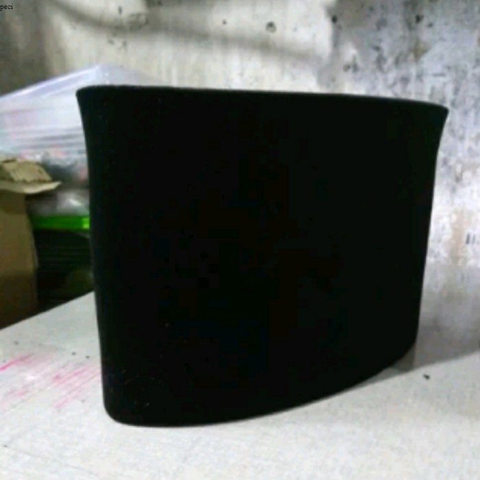 Peci Kopiah Turki bludru hitam tinggi 15 cm - 9