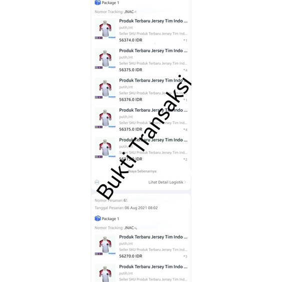 Celana Jersey Badminton Olimpiade Tokyo 2021