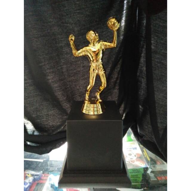 Paket Trophy Piala set juara 123 tropi VOLLY VOLY VOLI
